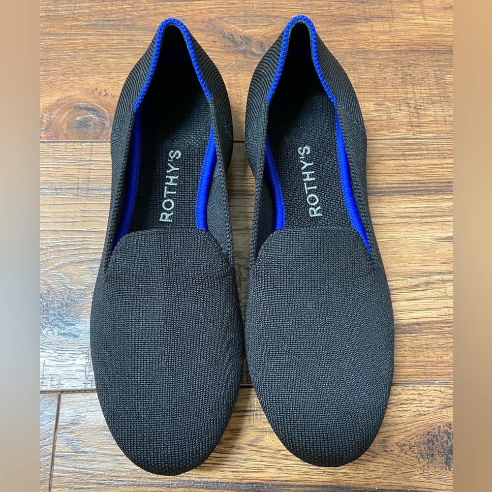 Rothy's Black and Blue Women's Shoes